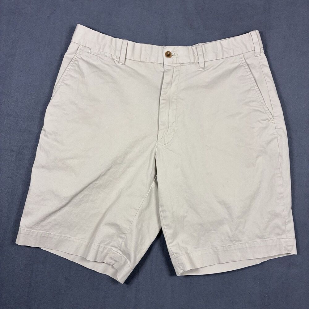 Polo Ralph Lauren Men’s Khaki Shorts 32W Classic Fit Chino Casual Beige Preppy